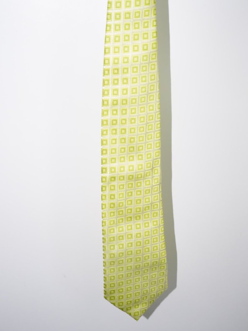 Unbranded, Italian tie in lime green